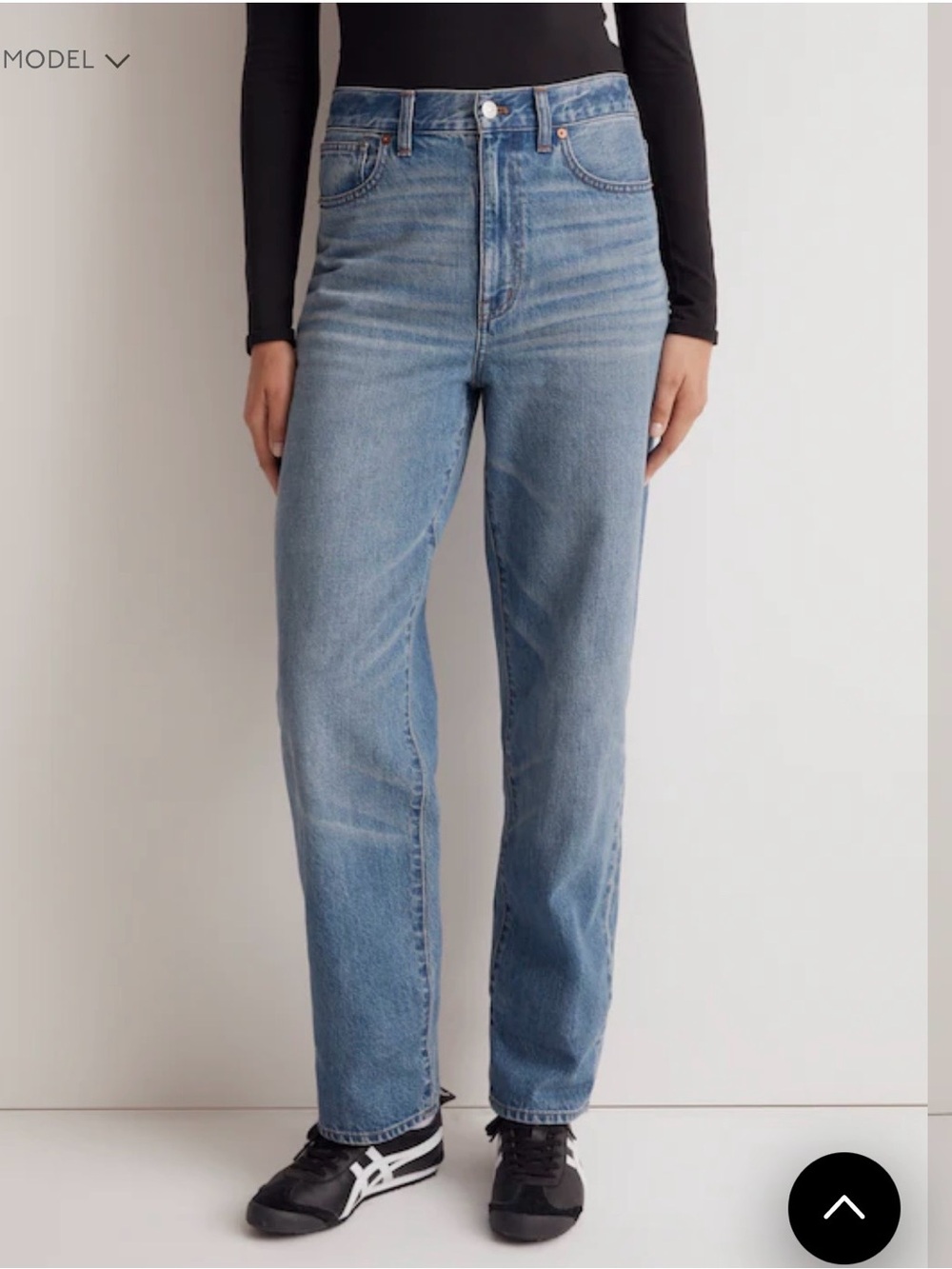 Madewell Baggy Straight Jean